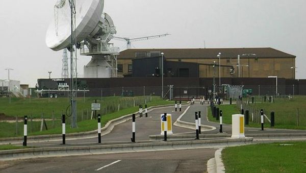 RAF Croughton Looking from the entrance on the A43 - Sputnik International