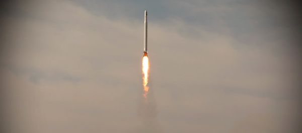 A first military satellite named Noor is launched into orbit by Iran's Revolutionary Guards Corps, in Semnan, Iran April 22, 2020 - Sputnik International