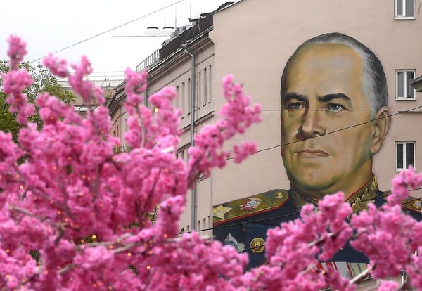 Inspired by Heroes: Murals Painted on Buildings in Russia in Celebration of WWII Victory - Sputnik International