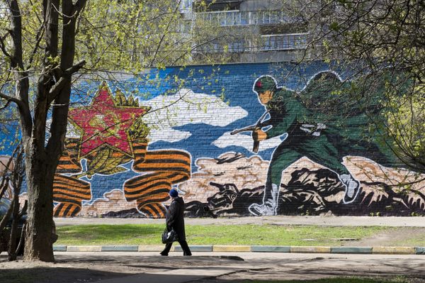 Inspired by Heroes: Murals Painted on Buildings in Russia in Celebration of WWII Victory - Sputnik International