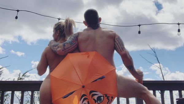 UFC Star Paige VanZant With Husband Austin Vandeford - Sputnik International