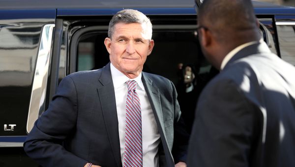 Former national security adviser Michael Flynn exits a vehicle as he arrives for his sentencing hearing at U.S. District Court in Washington, U.S., December 18, 2018 Former national security adviser Michael Flynn exits a vehicle as he arrives for his sentencing hearing at U.S. District Court in Washington, U.S., December 18, 2018 - Sputnik International
