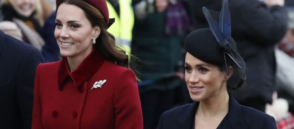 FILE - In this Tuesday, Dec. 25, 2018 file photo, Britain's Kate, Duchess of Cambridge, left, and Meghan, Duchess of Sussex arrive to attend the Christmas day service at St Mary Magdalene Church in Sandringham in Norfolk, England FILE - In this Tuesday, Dec. 25, 2018 file photo, Britain's Kate, Duchess of Cambridge, left, and Meghan, Duchess of Sussex arrive to attend the Christmas day service at St Mary Magdalene Church in Sandringham in Norfolk, England - Sputnik International