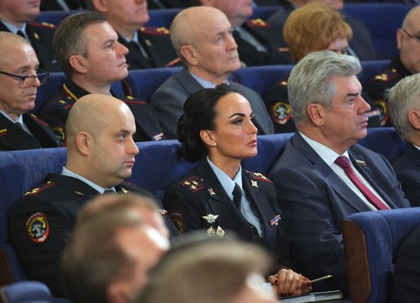 Official representative of the Russian Interior Ministry, Police Major General Irina Volk during a ministerial meeting on 26 February 2020 Official representative of the Russian Interior Ministry, Police Major General Irina Volk during a ministerial meeting on 26 February 2020 - Sputnik International