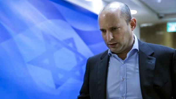 Israeli Minister of Education Naftali Bennett, the leader of the religious Jewish Home party, arrives for a weekly cabinet meeting in Jerusalem, 4 February 2018 Israeli Minister of Education Naftali Bennett, the leader of the religious Jewish Home party, arrives for a weekly cabinet meeting in Jerusalem, 4 February 2018 - Sputnik International