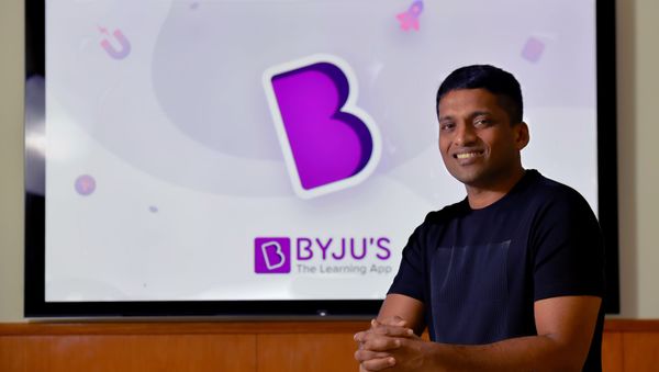 In this photo taken on January 10, 2019, Byju Raveendran, founder of Byju's, the Bangalore-based educational technology start-up, poses at the company's premises in Bangalore In this photo taken on January 10, 2019, Byju Raveendran, founder of Byju's, the Bangalore-based educational technology start-up, poses at the company's premises in Bangalore - Sputnik International