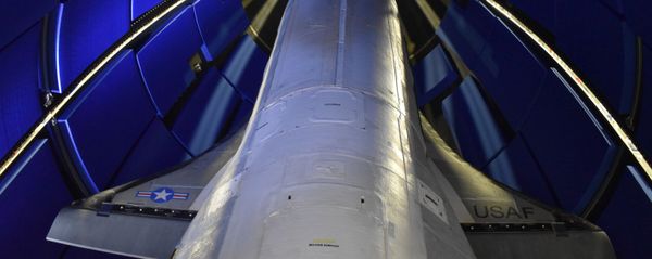 A U.S. Air Force X-37B space plane, encapsulated ahead of a planned May 16, 2020, launch A U.S. Air Force X-37B space plane, encapsulated ahead of a planned May 16, 2020, launch - Sputnik International