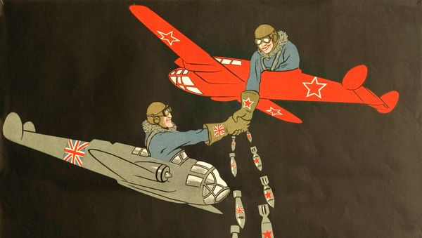 Soviet and British soldiers - Sputnik International