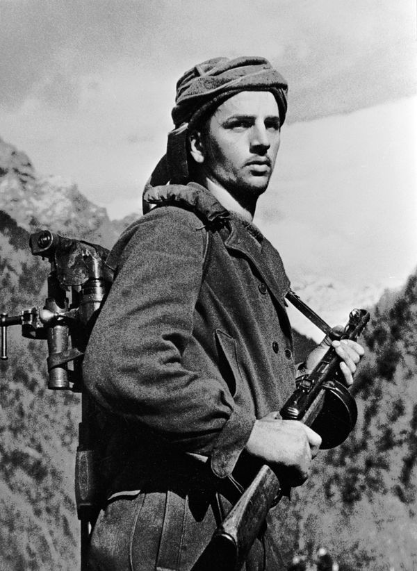 An Abkhazian soldier in the Caucasus Mountains, 1942 An Abkhazian soldier in the Caucasus Mountains, 1942 - Sputnik International