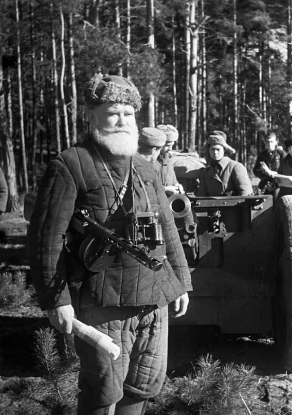 A Belorussian partisan, 1943 A Belorussian partisan, 1943 - Sputnik International