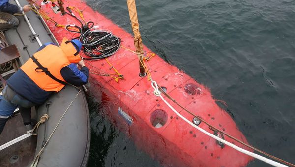 Russian unmanned submarine Vityaz-D  - Sputnik International