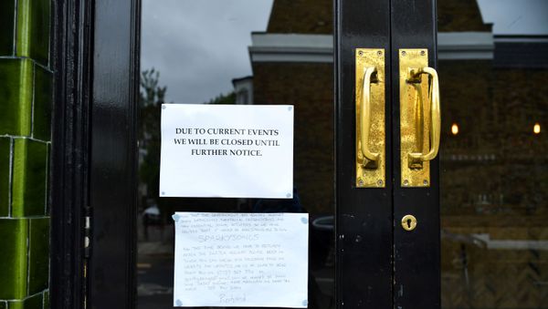 A sign is seen outside The Prince, a pub friends Dominic Townsend and Steve Pond share an apartment above and say are lucky enough to be stuck in during lockdown as the coronavirus disease (COVID-19) continues in London, Britain April 28, 2020. Picture taken April 28, 2020. A sign is seen outside The Prince, a pub friends Dominic Townsend and Steve Pond share an apartment above and say are lucky enough to be stuck in during lockdown as the coronavirus disease (COVID-19) continues in London, Britain April 28, 2020. Picture taken April 28, 2020. - Sputnik International
