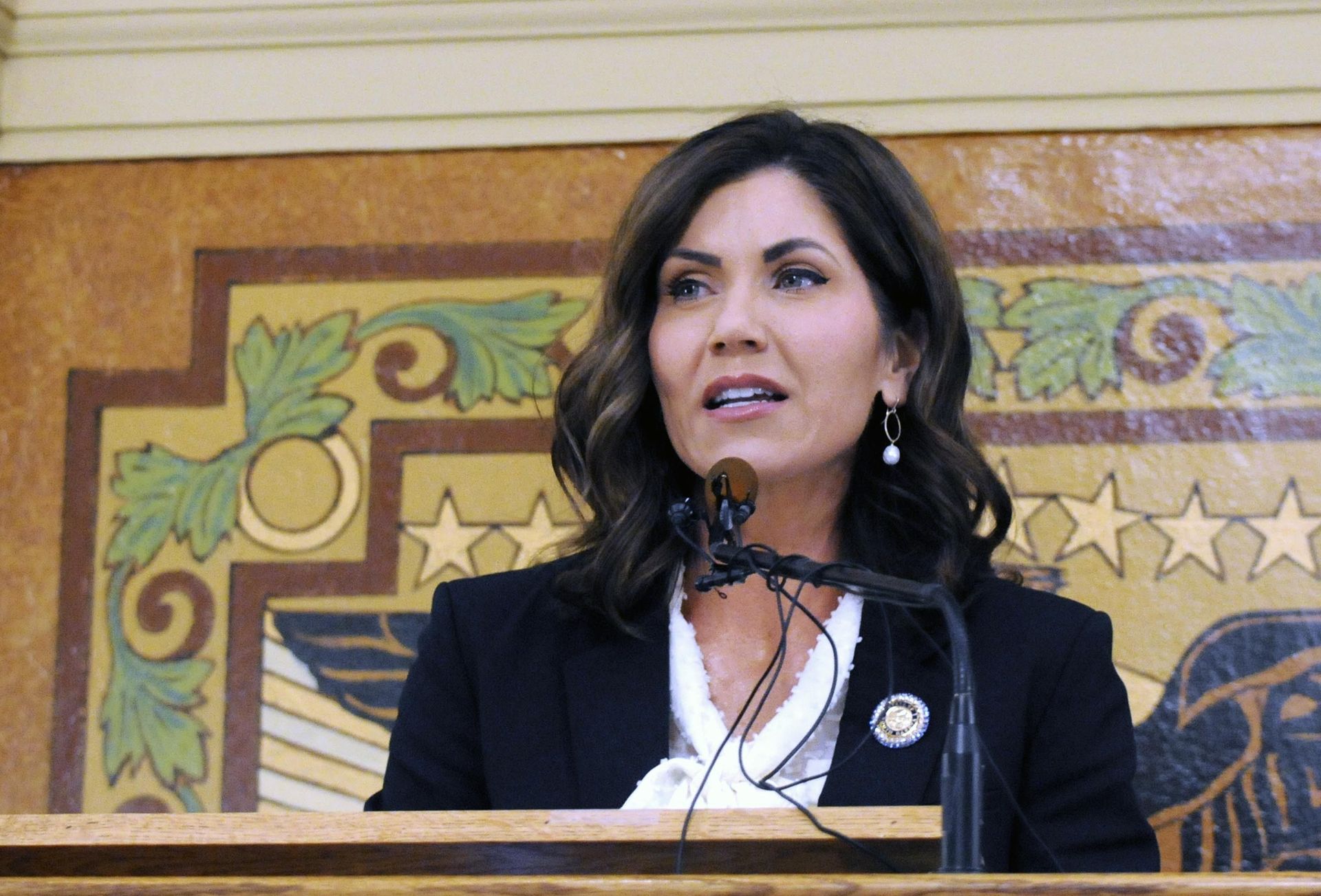 Kristi Noem, Republican governor of South Dakota Kristi Noem, Republican governor of South Dakota - Sputnik International, 1920, 03.12.2023