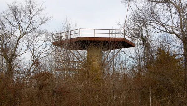 Radar tower belonging to decommissioned Swedesboro PH-58 Nike missile base in New Jersey. - Sputnik International