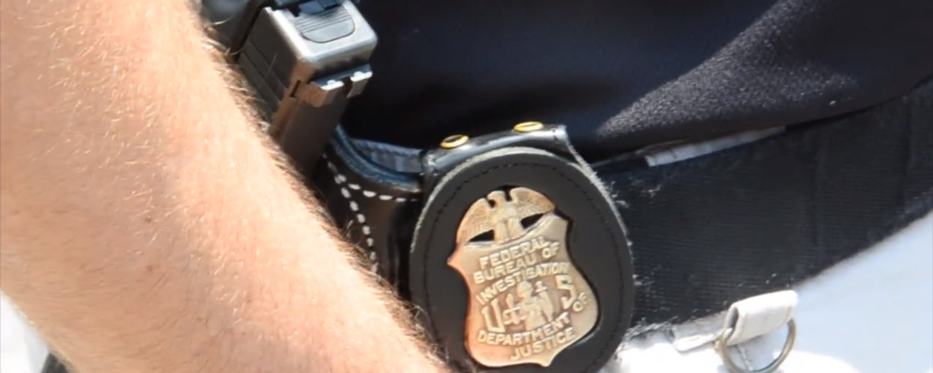Badge on a FBI agent - Sputnik International, 1920, 31.01.2023