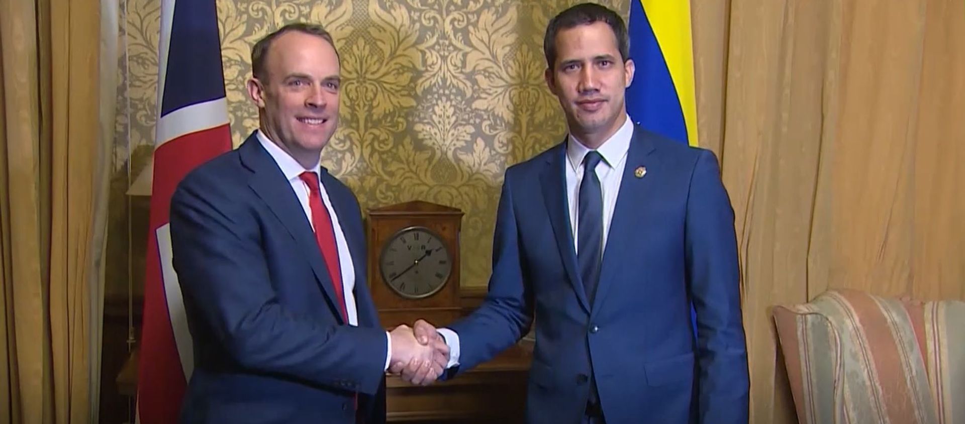 Dominic Raab meets Juan Guaido - Sputnik International, 1920, 15.05.2020
