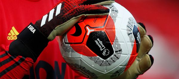 ILE PHOTO: Soccer Football - Premier League - Manchester United v Watford - Old Trafford, Manchester, Britain - February 23, 2020 General view of a match ball held by Manchester United's David de Gea during the warm up before the match ILE PHOTO: Soccer Football - Premier League - Manchester United v Watford - Old Trafford, Manchester, Britain - February 23, 2020 General view of a match ball held by Manchester United's David de Gea during the warm up before the match - Sputnik International