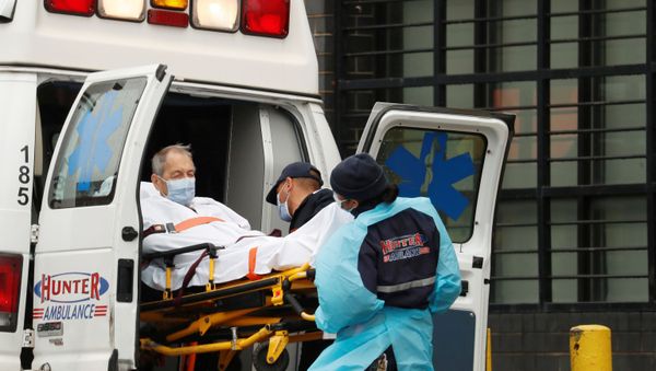 The spread of the coronavirus disease (COVID-19) in New York - Sputnik International