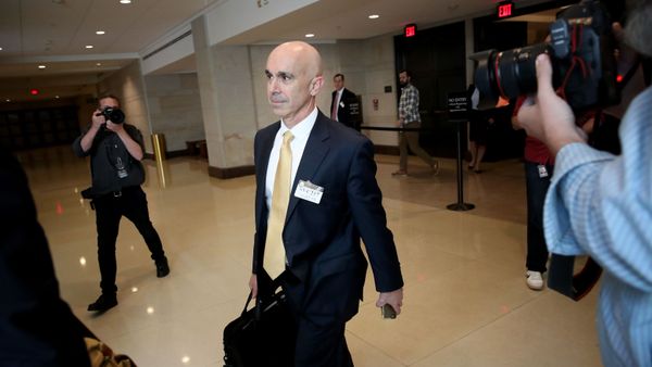 WASHINGTON, DC - OCTOBER 02: U.S. State Department Inspector General Steve Linick departs the U.S. Capitol October 02, 2019 in Washington, DC. Linick reportedly met with congressional officials to brief them on information related to the impeachment inquiry centered around U.S. President Donald Trump.  - Sputnik International