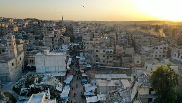 Ariha in the southern countryside of Syria's Idlib province - Sputnik International