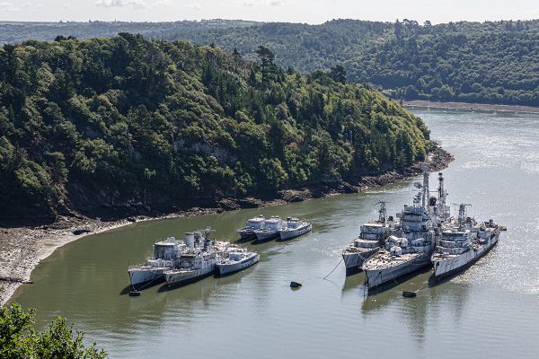 View of several written-off French warships discovered by photographer Bob Thissen View of several written-off French warships discovered by photographer Bob Thissen - Sputnik International