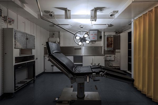 The operating theatre of a French warship discovered by photographer Bob Thissen The operating theatre of a French warship discovered by photographer Bob Thissen - Sputnik International