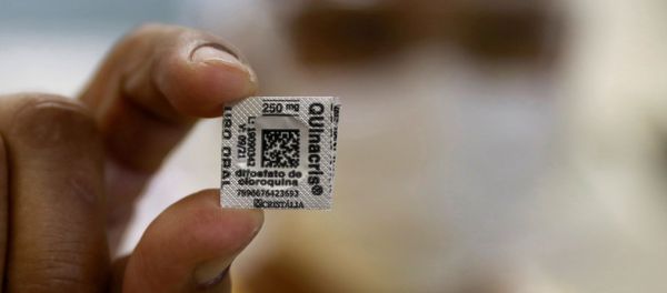 A nurse shows a Hydroxychloroquine pill, amid the coronavirus disease (COVID-19) outbreak, at Nossa Senhora da Conceicao hospital in Porto Alegre, Brazil, April 23, 2020 A nurse shows a Hydroxychloroquine pill, amid the coronavirus disease (COVID-19) outbreak, at Nossa Senhora da Conceicao hospital in Porto Alegre, Brazil, April 23, 2020 - Sputnik International