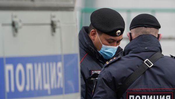 Moscow policemen - Sputnik International
