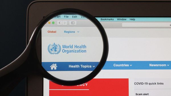 WHO World Health Organization website on Coronavirus pandemic COVID-19 - Sputnik International