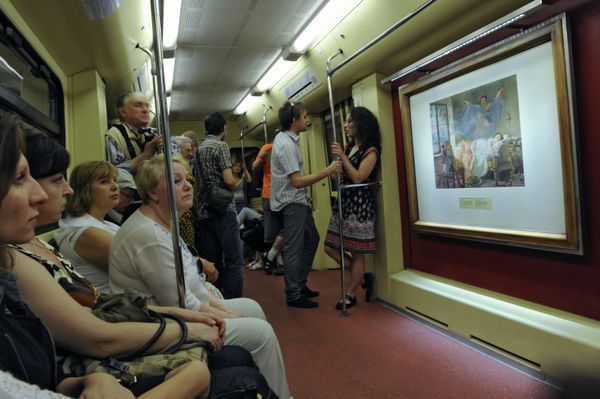 Underground Architectural Wonder: Moscow Metro Celebrates 85th Anniversary Underground Architectural Wonder: Moscow Metro Celebrates 85th Anniversary - Sputnik International