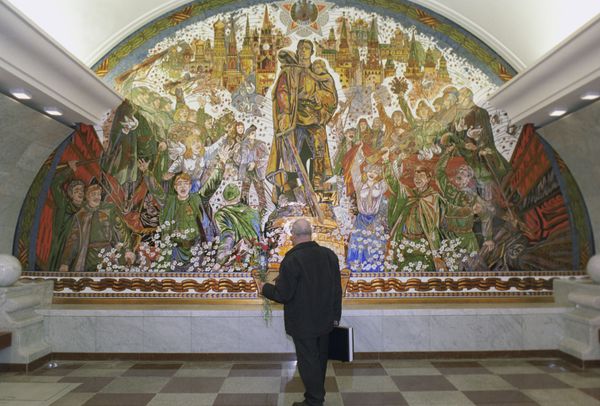 Underground Architectural Wonder: Moscow Metro Celebrates 85th Anniversary Underground Architectural Wonder: Moscow Metro Celebrates 85th Anniversary - Sputnik International