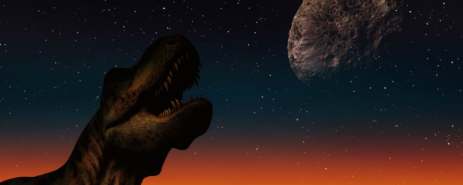 Dinosaur and asteroid Dinosaur and asteroid - Sputnik International, 1920, 05.01.2023