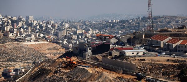 A general view picture shows a construction site in the Israeli settlement of Efrat in the Gush Etzion settlement block in the Israeli-occupied West Bank January 28, 2020. A general view picture shows a construction site in the Israeli settlement of Efrat in the Gush Etzion settlement block in the Israeli-occupied West Bank January 28, 2020. - Sputnik International