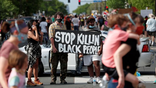 Protesters Gather in Minneapolis - Sputnik International