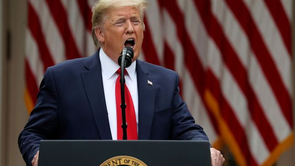 U.S. President Trump makes announcement about China at the White House in Washington - Sputnik International