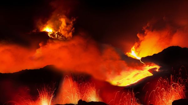Volcanic eruption - Sputnik International