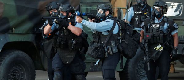 US militarised police US militarised police - Sputnik International