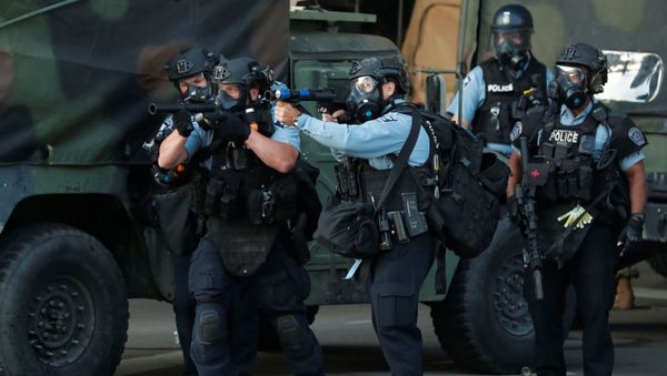 US militarised police US militarised police - Sputnik International
