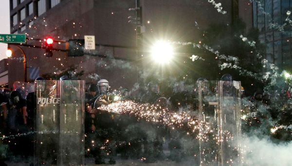 Protesters in Atlanta - Sputnik International