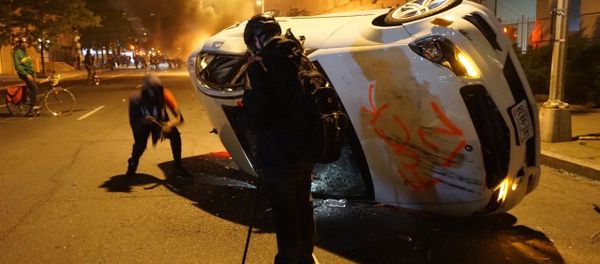 'Black Lives Matter': Washington, DC in Flames as George Floyd Riots Rage on - Sputnik International