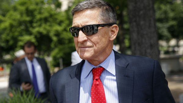 Michael Flynn, President Donald Trump's former national security adviser, departs a federal courthouse after a hearing, Monday, June 24, 2019, in Washington. - Sputnik International