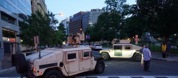 US capital as Trump announces all federal resources will be mobilized to end unrest US capital as Trump announces all federal resources will be mobilized to end unrest - Sputnik International