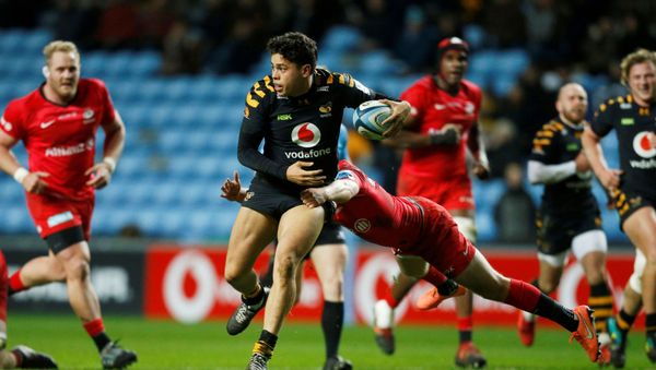 Rugby Union - Premiership - Wasps v Saracens - Ricoh Arena, Coventry, Britain - February 21, 2020 Wasps' Jacob Umaga in action Rugby Union - Premiership - Wasps v Saracens - Ricoh Arena, Coventry, Britain - February 21, 2020 Wasps' Jacob Umaga in action - Sputnik International