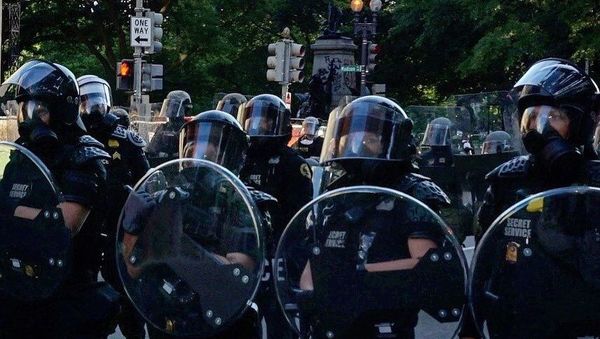 Police in Washington DC - Sputnik International
