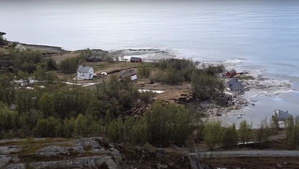 Landslide in northern Norway 3rd of June 2020 - Sputnik International