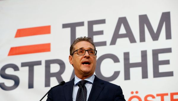 Former Austrian Vice Chancellor Heinz-Christian Strache speaks at a news conference, amid the coronavirus disease (COVID-19) outbreak, in Vienna, Austria, May 15, 2020 - Sputnik International