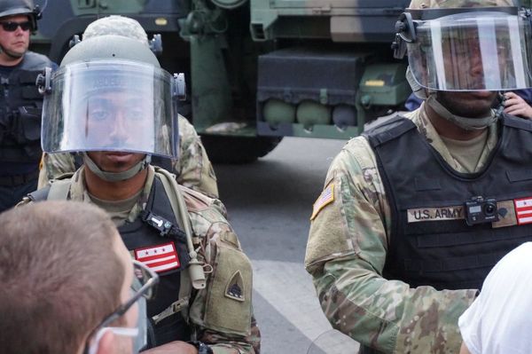 DC National Guardsmen Test Positive for COVID-19 After Largely Forgoing Face Masks During Protests - Sputnik International