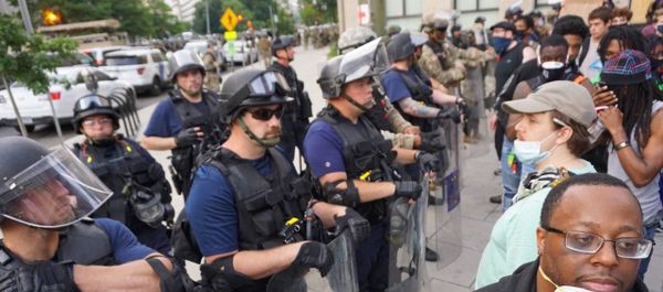 Protests against police brutality in Washington DC on 3 June 2020 - Sputnik International