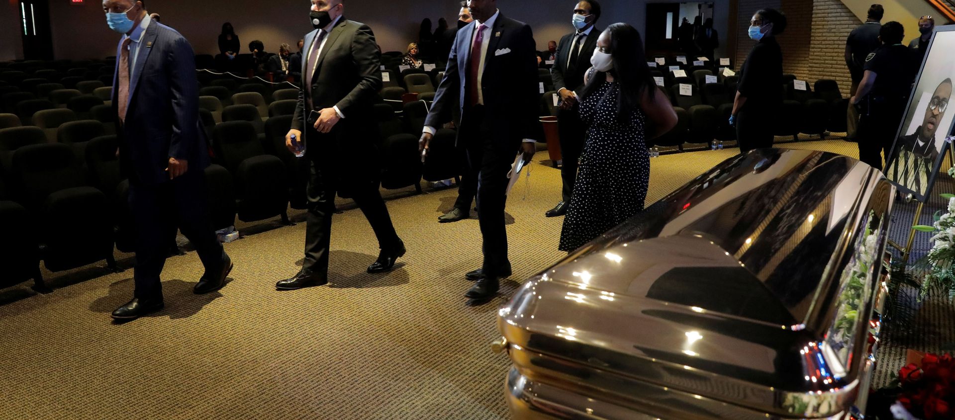 Civil rights activist Reverend Jesse Jackson is seen during a memorial service for George Floyd following his death in Minneapolis police custody, in Minneapolis, in Minneapolis, U.S., June 4, 2020. REUTERS/Lucas Jackson Civil rights activist Reverend Jesse Jackson is seen during a memorial service for George Floyd following his death in Minneapolis police custody, in Minneapolis, in Minneapolis, U.S., June 4, 2020. REUTERS/Lucas Jackson - Sputnik International, 1920, 13.04.2021