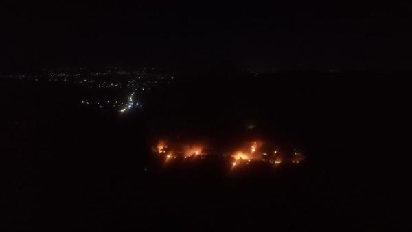 Photo of alleged aftermath of the missile attack in the city of Masyaf, Syria - Sputnik International